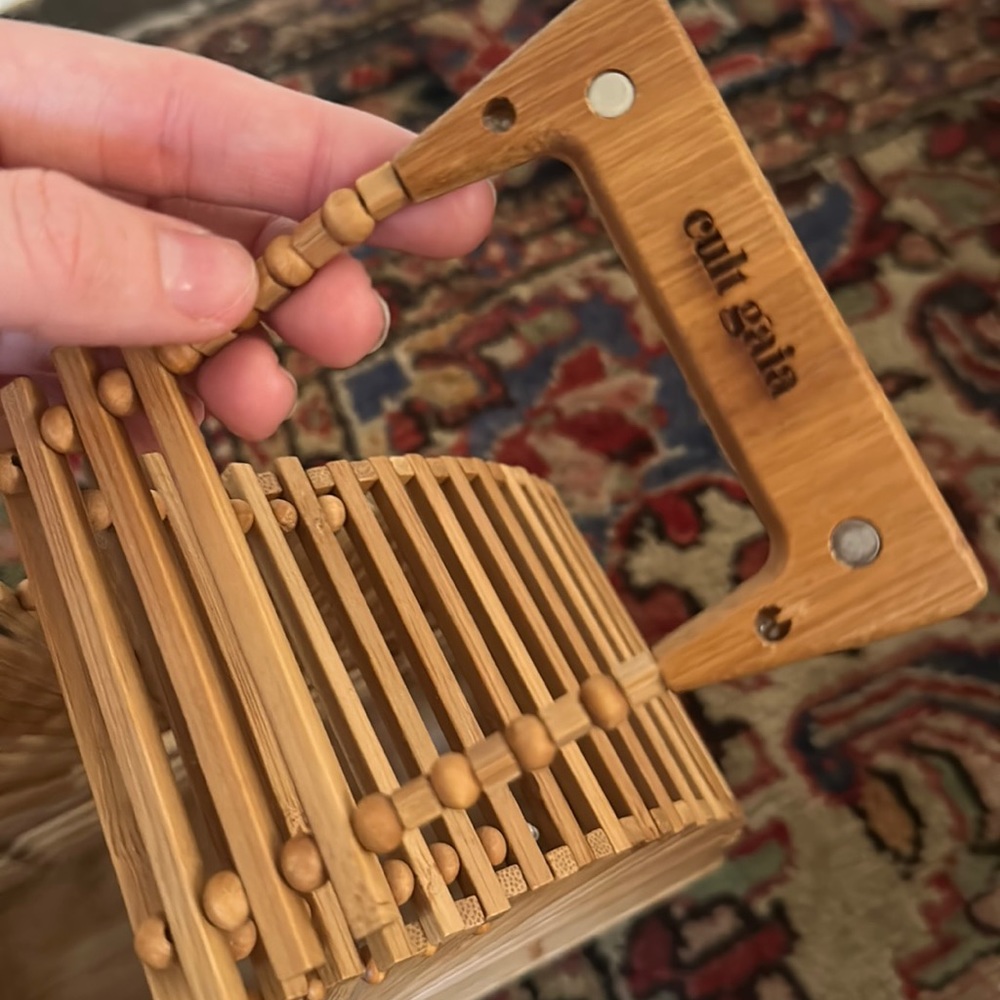 Cult Gaia Bamboo Bag with handle - Picture 2 of 9